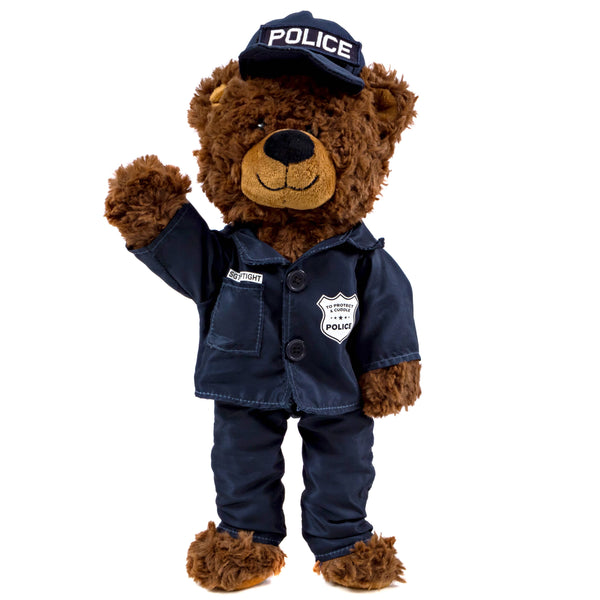 ZZZ Bears - Policeman - 17"